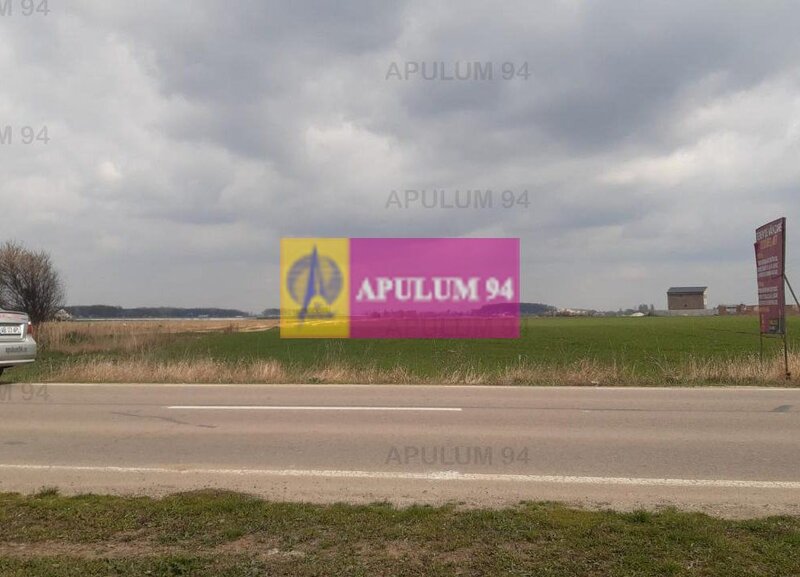 Teren Intravilan  cu front stradal la un Drum Principal langa Bucuresti